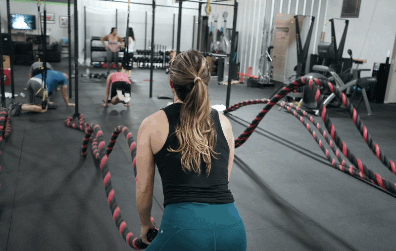 Post-surgical client learning foot care techniques during a HealthyNails™ service session